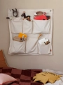 Canvas Wall Pockets Off-white ferm Living 
