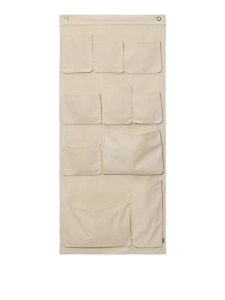 Canvas XL Wall Pockets Off-white ferm Living  