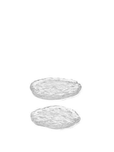 Momento Glass Stones - Set of 2 Clear ferm Living 
