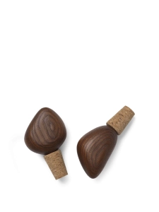 Korki do wina Cairn Wine Stoppers - Set of 2 Dark Brown
