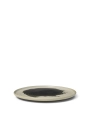 Talerz Omhu Plate - Medium Off-White/Charcoal Ferm Living 