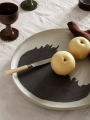 Talerz Omhu Centrepiece Off-White/Charcoal Ferm Living