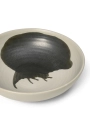 Talerz Omhu Bowl - Large Off-White/Charcoal Ferm Living 