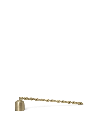 Świecznik Twist Candle Snuffer Brass Ferm Living