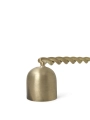 Świecznik Twist Candle Snuffer Brass Ferm Living