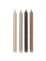 Świece Pure Candles - Set of 4 Ferm Living różne kolory  