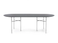 Blat Do Stołu Mingle oval 220 x 90 black  Ferm Living