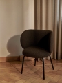 Krzesło Rico Dining Chair  FermLiving  różne warianty tkanin i kolorów 