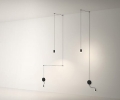 Lampa wisząca VIBIA WIREFLOW 0347/0348 różne warianty