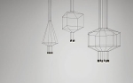 Lampa wisząca VIBIA WIREFLOW 2 różne warianty