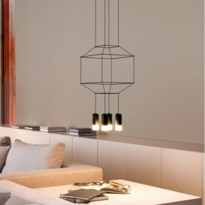 Lampa wisząca VIBIA WIREFLOW 3 różne warianty 