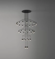 Lampa wisząca VIBIA WIREFLOW Chandelier 0378