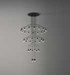 Lampa wisząca VIBIA WIREFLOW Chandelier 0378