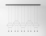 Lampa wisząca Vibia WIREFLOW LINEAL 0330 suspension