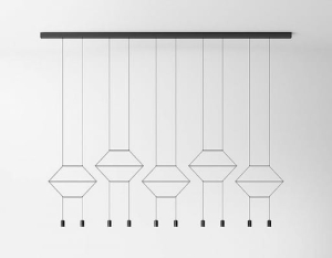 Lampa wisząca Vibia WIREFLOW LINEAL 0330 suspension