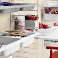 Półka z przegródkami biała STRING Furniture