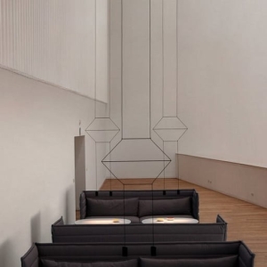 Lampa wisząca VIBIA WIREFLOW 0320
