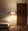 Lampa podłogowa VIBIA WARM 4905 biała