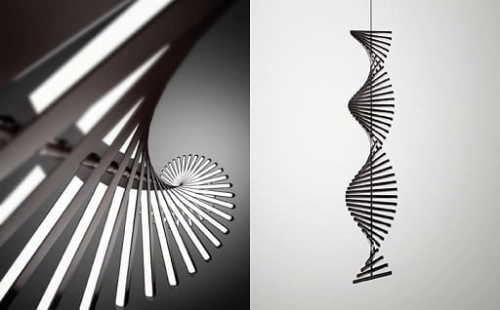Lampa wisząca VIBIA RHYTHM 2142 różne warianty 
