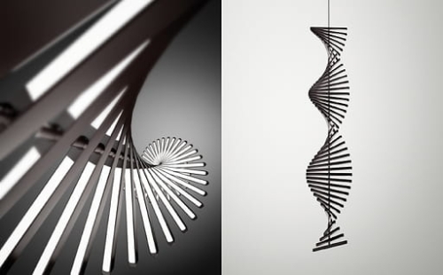 Lampa wisząca VIBIA RHYTHM 2143 różne warianty  