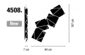 Kinkiet VIBIA ORIGAMI 4508 różne warianty 