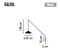 Lampa podłogowa Vibia NORTH 5630 różne warianty 