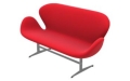 Sofa SWAN 3321 FRITZ HANSEN tapicerka FAME