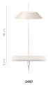 Lampa stołowa Vibia Mayfair Mini 5497 różne warianty  cena od: