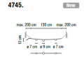 Lampa outdoor Vibia JUNE 4745