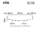 Lampa outdoor Vibia JUNE 4750