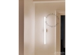 Kinkiet Stick opal & white 30cm Zangra 