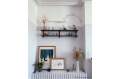 Kinkiet Stick opal & white 30cm Zangra 