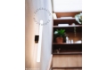 Kinkiet Stick opal & black 30cm Zangra