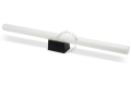 Kinkiet Stick opal & black 30cm Zangra