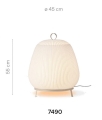 Lampa Vibia Knit podłogowa niska różne warianty