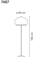 Lampa Vibia Knit podłogowa wysoka różne warianty 