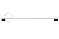 Kinkiet Stick opal & black  100cm Zangra  