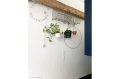 Kinkiet Stick clear glass  & white 100cm Zangra  