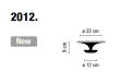 Lampa wisząca VIBIA FUNNEL 2012 różne warianty
