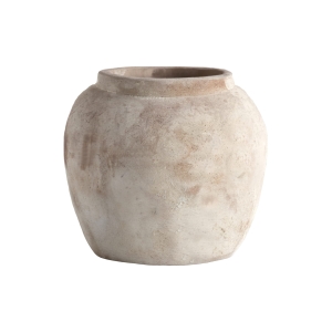 TINE K HOME -donica / wazon gliniany sand 26 x h.24cm