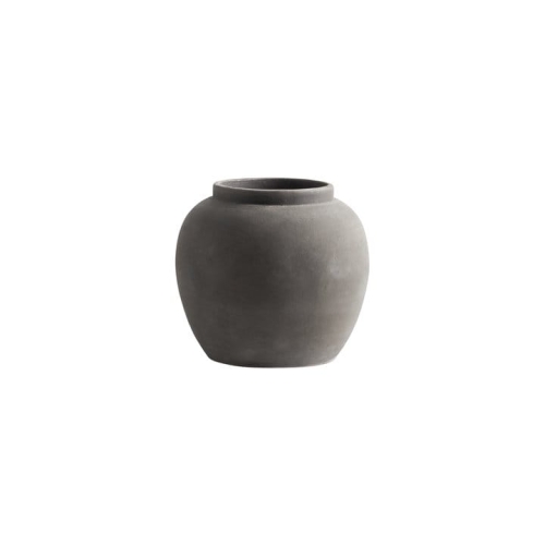 TINE K HOME donica /  wazon gliniany smoke 26 x h.24cm