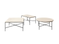 FRITZ HANSEN stolik kawowy PLANNER kwadratowy 80x80 cm marmur różne warianty