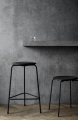 FRITZ HANSEN stołek barowy HIGH DOT czarny