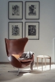 FRITZ HANSEN fotel EGG CHRISTIANSHAVN różne kolory z mechanizmem powrotu cena od: 