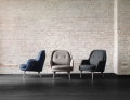 FRITZ HANSEN fotel FRI CHRISTIANSHAVN aluminium, różne kolory cena od:
