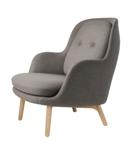 FRITZ HANSEN fotel FRI CHRISTIANSHAVN drewniana podstawa różne kolory cena od: