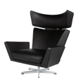 FRITZ HANSEN fotel obrotowy OKSEN podstawa aluminium satynowe różne kolory cena od: 