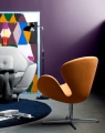 FRITZ HANSEN fotel SWAN z mechanizmem powrotu różne kolory cena od:
