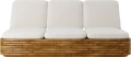 Sofa Bohemian 72 GUBI ratan / bouclé 