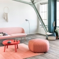 FIVE Large POUF  pięciokątna pufa Muuto 